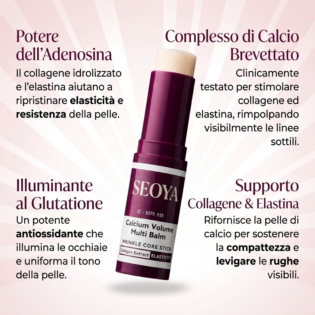 SEOYA® Balsamo multiuso antirughe al calcio