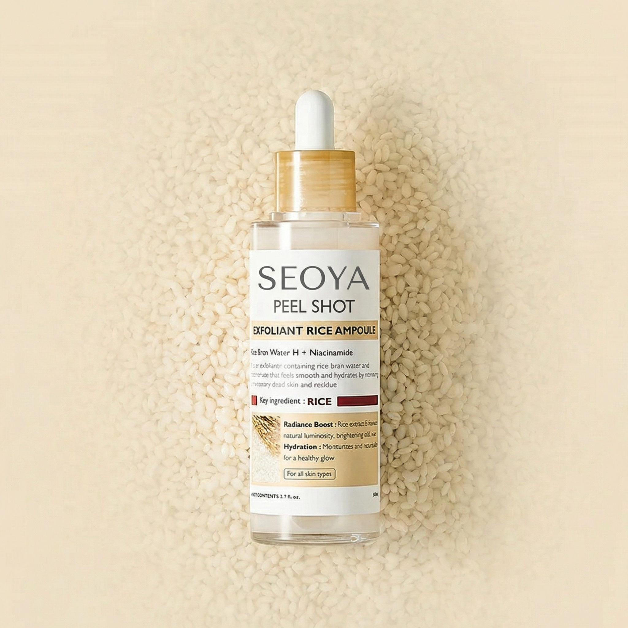 SEOYA – Scrub al riso coreano 30 ml