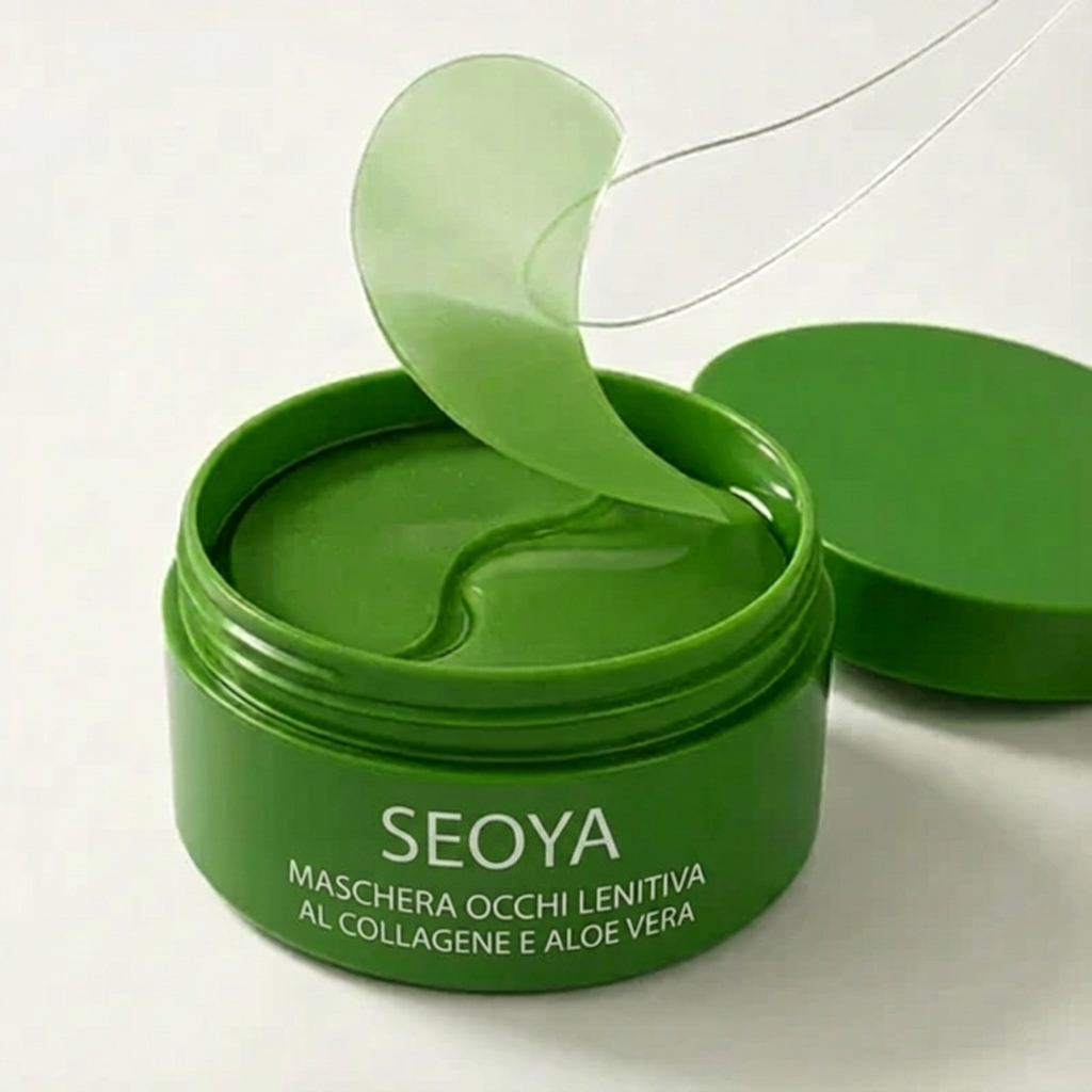 Patch contorno occhi all’Aloe SEOYA – Ideali per occhiaie, gonfiore e occhi stanchi
